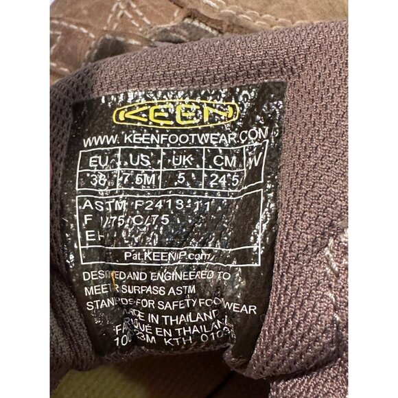 Keen Flint Steel Toe Womens Brown/Gray Hiking Shoes Size 7.5 Outdoor Adventure F - Picture 11 of 11